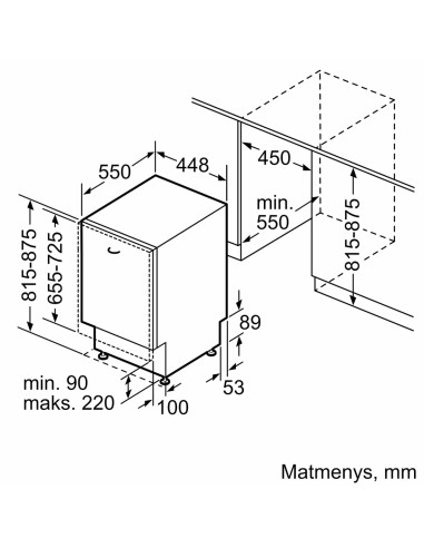 Indaplovė Bosch SPV2HMX02E