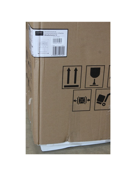 SALE OUT. Caso | Wine Cooler | WineExclusive 12 | Energy efficiency class G | Bottles capacity 12 | Cooling type Compressor tech