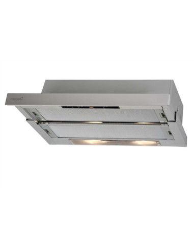 CATA | Hood | TF 5260 X | Telescopic | Energy efficiency class D | Width 60 cm | 325 m³/h | Slider control | LED | Inox