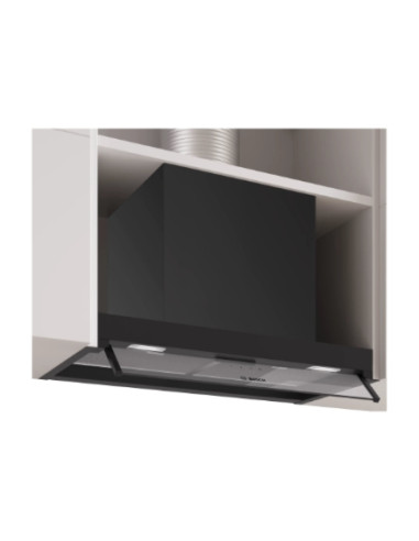 Bosch DBB65CC60 Built-in Extractor Hood, B, Width 60 cm, Max extraction power 582 m3/h, Matte Black | Bosch