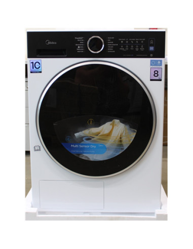 SALE OUT. | Midea Dryer Machine | MD205H80BW/W-BK | Energy efficiency class C | Front loading | 8 kg | LED | Depth 60 cm | White