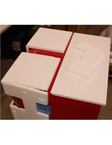 SALE OUT. Midea Refrigerator | MDRD142SLE32 | Energy efficiency class E | Free standing | Larder | Height 83.5 cm | Fridge net c
