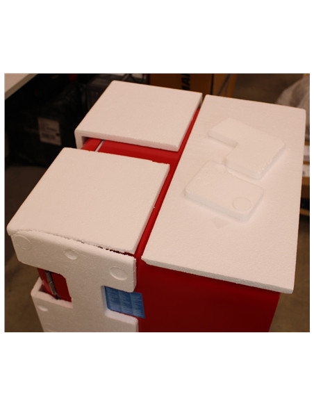 SALE OUT. Midea Refrigerator | MDRD142SLE32 | Energy efficiency class E | Free standing | Larder | Height 83.5 cm | Fridge net c