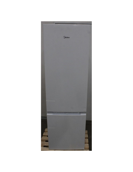SALE OUT. Midea MDRB369FGE01 Refrigerator, E, Freestanding, Combi, Height 177.3 cm, Fridge net L, Freezer net L, White | SALE OU