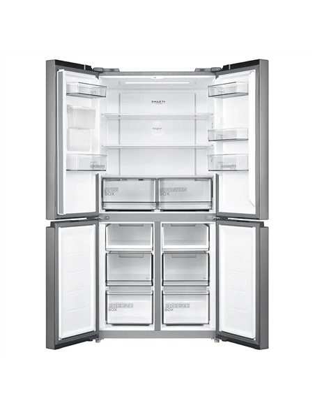 Midea Refrigerator | MDRM632FGD46W | Energy efficiency class Class D | Free standing | Height 177.5 cm | Side by Side | No Frost