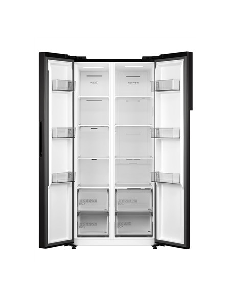 Midea Refrigerator | MDRS619FIE45 | Energy efficiency class Class E | Free standing | Height 177.5 cm | Side by Side | No Frost 