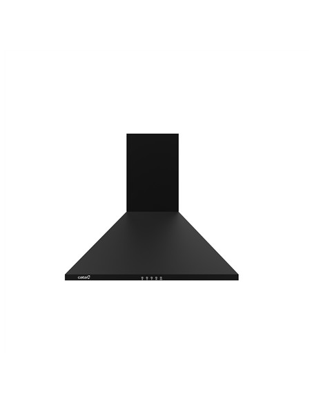CATA | Hood | OMEGA 600 BK | Wall mounted | Energy efficiency class C | Width 60 cm | 645 m³/h | Mechanical | LED | Black
