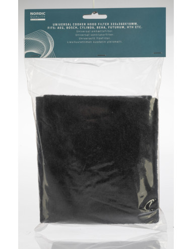Universalus gartraukio filtras NORDIC QUALITY, 335x355x10mm / RYCF01 / 352455