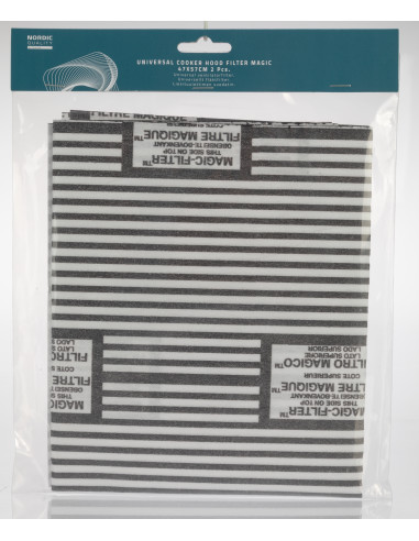 MAGIC ventiliatoriaus filtras NORDIC QUALITY, 47x57cm, 2 vnt. / FZK1 / 352452