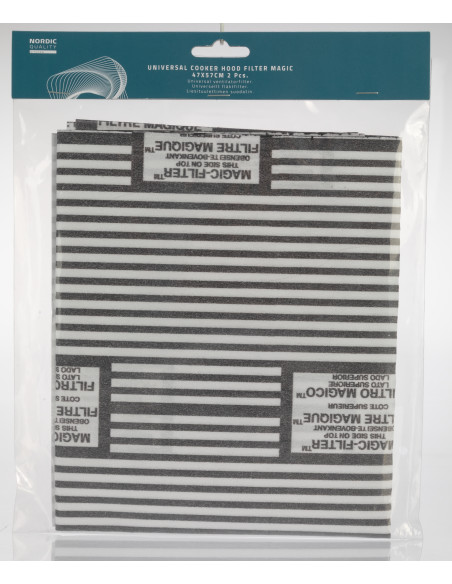 MAGIC ventiliatoriaus filtras NORDIC QUALITY, 47x57cm, 2 vnt. / FZK1 / 352452