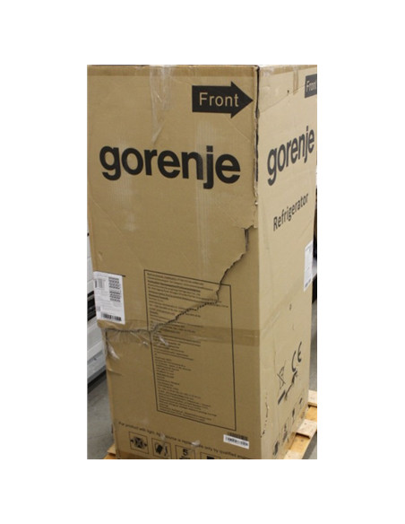 SALE OUT. Gorenje RF212EPW4 Refrigerator, E, Free standing, Double Door, Height 117 cm, Net Fridge 96 L, Net Freezer 28 L, White