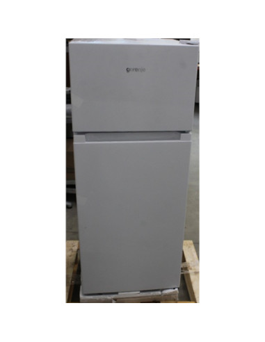 SALE OUT. Gorenje RF212EPW4 Refrigerator, E, Free standing, Double Door, Height 117 cm, Net Fridge 96 L, Net Freezer 28 L, White