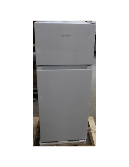 SALE OUT. Gorenje RF212EPW4 Refrigerator, E, Free standing, Double Door, Height 117 cm, Net Fridge 96 L, Net Freezer 28 L, White