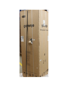 SALE OUT. Gorenje NRK418ECS4 Refrigerator, E, Free standing, Combi, Height 182.4 cm, Net Fridge 171 L, Net Freezer 85 L, Grey | 