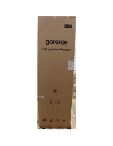 SALE OUT. Gorenje NRK418ECS4 Refrigerator, E, Free standing, Combi, Height 182.4 cm, Net Fridge 171 L, Net Freezer 85 L, Grey | 