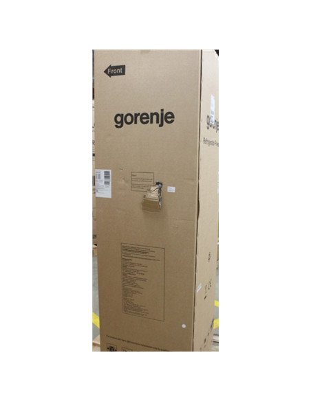 SALE OUT. Gorenje NRK418ECS4 Refrigerator, E, Free standing, Combi, Height 182.4 cm, Net Fridge 171 L, Net Freezer 85 L, Grey | 