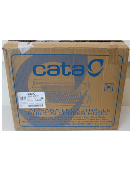 SALE OUT. | SALE OUT. | CATA | Hood | FK SLIM 6000 WH | Conventional | Energy efficiency class B | Width 60 cm | 162 m³/h | Mech