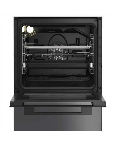 Whirlpool Cooker | W5I8LCSTA | Hob type Induction | Oven type Electric | Anthracite | Width 50 cm | Depth 60 cm | 60 L