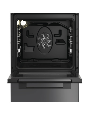 Whirlpool Cooker | W5I8LCSTA | Hob type Induction | Oven type Electric | Anthracite | Width 50 cm | Depth 60 cm | 60 L