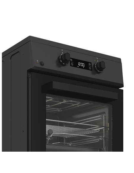 Whirlpool Cooker | W5I8LCSTA | Hob type Induction | Oven type Electric | Anthracite | Width 50 cm | Depth 60 cm | 60 L