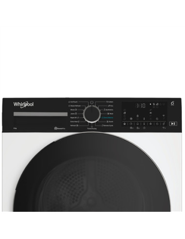 Whirlpool Dryer Machine | WP C8 WBS EE | Energy efficiency class C | Front loading | 8 kg | Digital | Depth 61 cm | Steam functi