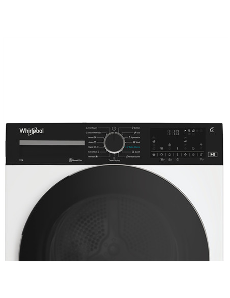 Whirlpool Dryer Machine | WP C8 WBS EE | Energy efficiency class C | Front loading | 8 kg | Digital | Depth 61 cm | Steam functi