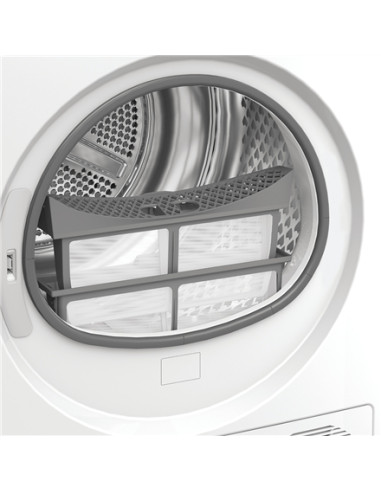 Whirlpool Dryer Machine | WP C8 WBS EE | Energy efficiency class C | Front loading | 8 kg | Digital | Depth 61 cm | Steam functi