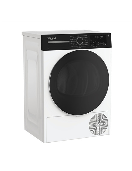 Whirlpool Dryer Machine | WPS D8 WBS EE | Energy efficiency class D | Front loading | 8 kg | Heat pump | Digital | Depth 55 cm |