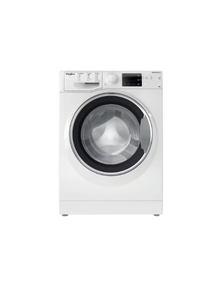 Whirlpool | Washing machine | WRBSB 6249 W EU | Energy efficiency class C | Front loading | Washing capacity 6 kg | 1200 RPM | D