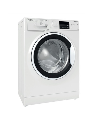 Whirlpool | Washing machine | WRBSB 6249 W EU | Energy efficiency class C | Front loading | Washing capacity 6 kg | 1200 RPM | D