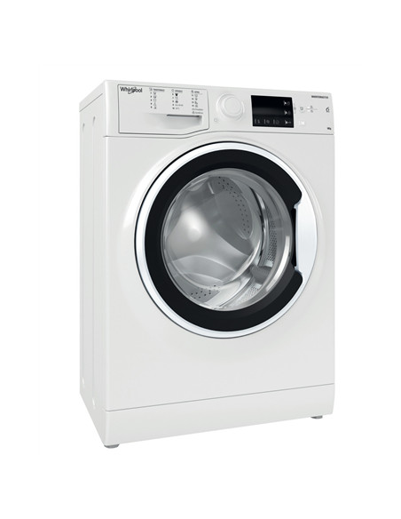 Whirlpool | Washing machine | WRBSB 6249 W EU | Energy efficiency class C | Front loading | Washing capacity 6 kg | 1200 RPM | D