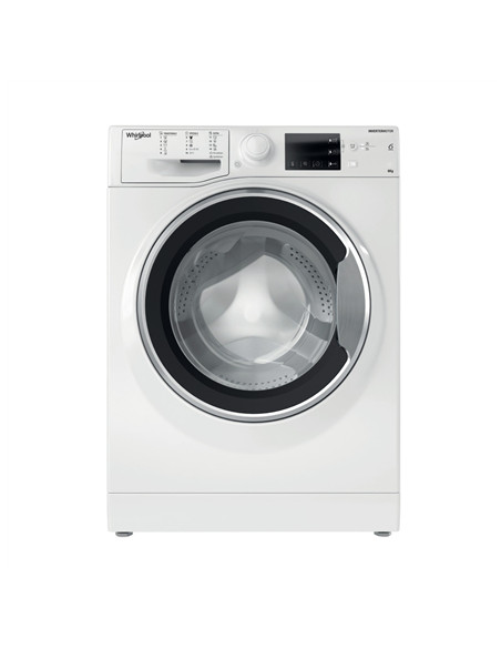Whirlpool | Washing machine | WRBSB 6249 W EU | Energy efficiency class C | Front loading | Washing capacity 6 kg | 1200 RPM | D
