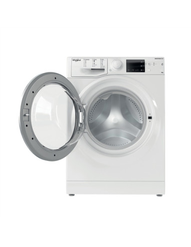 Whirlpool | Washing machine | WRBSB 6249 W EU | Energy efficiency class C | Front loading | Washing capacity 6 kg | 1200 RPM | D