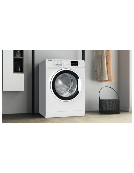 Whirlpool | Washing machine | WRBSB 6249 W EU | Energy efficiency class C | Front loading | Washing capacity 6 kg | 1200 RPM | D