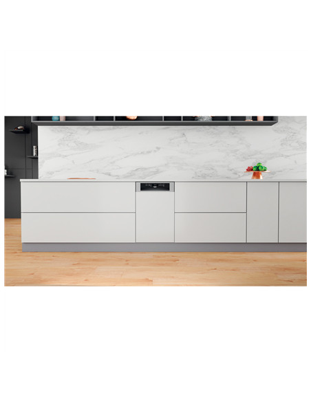 Whirlpool Dishwasher | WSBO 3O34 PF X | Built-in | Width 45 cm | Number of place settings 10 | Number of programs 8 | Energy eff
