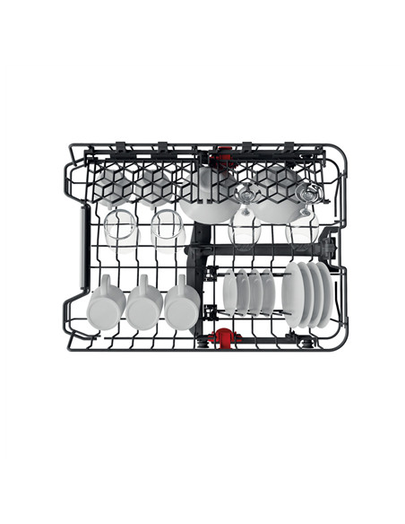 Whirlpool Dishwasher | WSBO 3O34 PF X | Built-in | Width 45 cm | Number of place settings 10 | Number of programs 8 | Energy eff