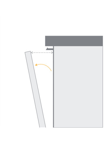 Whirlpool Dishwasher | WSBO 3O34 PF X | Built-in | Width 45 cm | Number of place settings 10 | Number of programs 8 | Energy eff