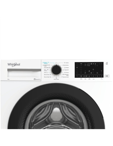 Whirlpool | Washing machine | WAM 97WB EE | Energy efficiency class A | Front loading | Washing capacity 9 kg | 1400 RPM | Depth