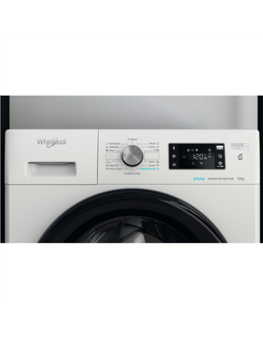 Whirlpool | Washing machine | FFB 9479 BV EE | Energy efficiency class A | Front loading | Washing capacity 9 kg | 1400 RPM | De