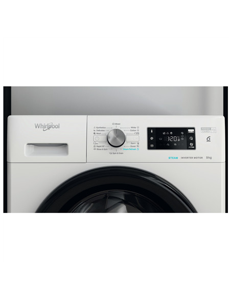 Whirlpool | Washing machine | FFB 9479 BV EE | Energy efficiency class A | Front loading | Washing capacity 9 kg | 1400 RPM | De