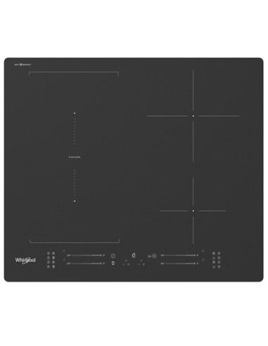 Whirlpool WF S7560NE BM | Hob | Induction | Number of burners/cooking zones 4 | Electronic | Black | Timer