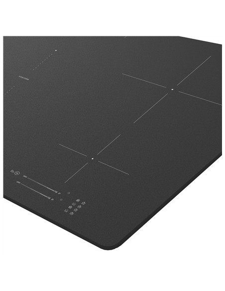 Whirlpool WF S7560NE BM | Hob | Induction | Number of burners/cooking zones 4 | Electronic | Black | Timer