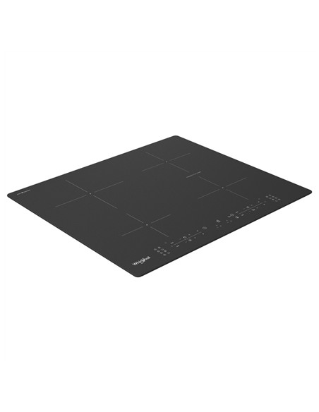 Whirlpool WB B8360 NE BM | Hob | Induction | Number of burners/cooking zones 4 | Electronic | Black | Timer