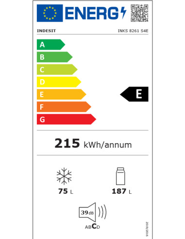 Refrigerator INDESIT INKS 8261 S4E