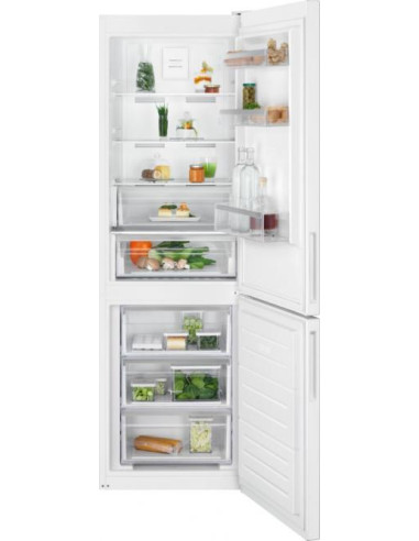 186 cm aukščio baltos spalvos No Frost šaldytuvas su šaldikliu Electrolux LNT5ME32W1