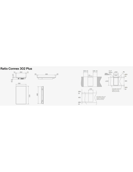RATIO CONNEX 302 PLUS BL