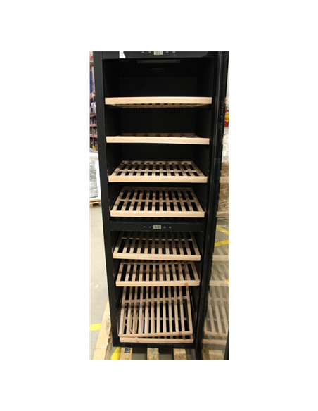 SALE OUT. Caso WineExclusive 180 Smart Wine Cooler, Free standing, Height 190 cm, Up to 180 bottles, Compressor technology, Blac