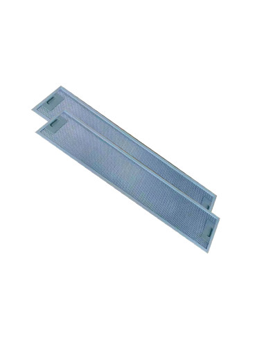 Aliuminio filtras gartraukui, 2vnt., 82.4x16.2x0.9cm AF-490HTCH HEINNER