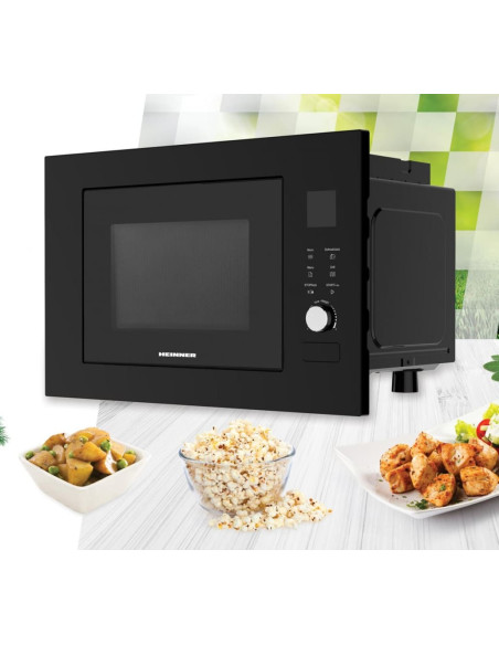 Įmontuojama mikrobangų krosnelė 800W, 23L HMW-BI2360BK HEINNER