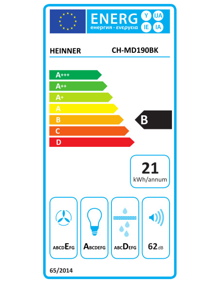 Gartraukis CH-MD190BK HEINNER